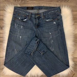 J.Crew Toothpick Ankle Jeans